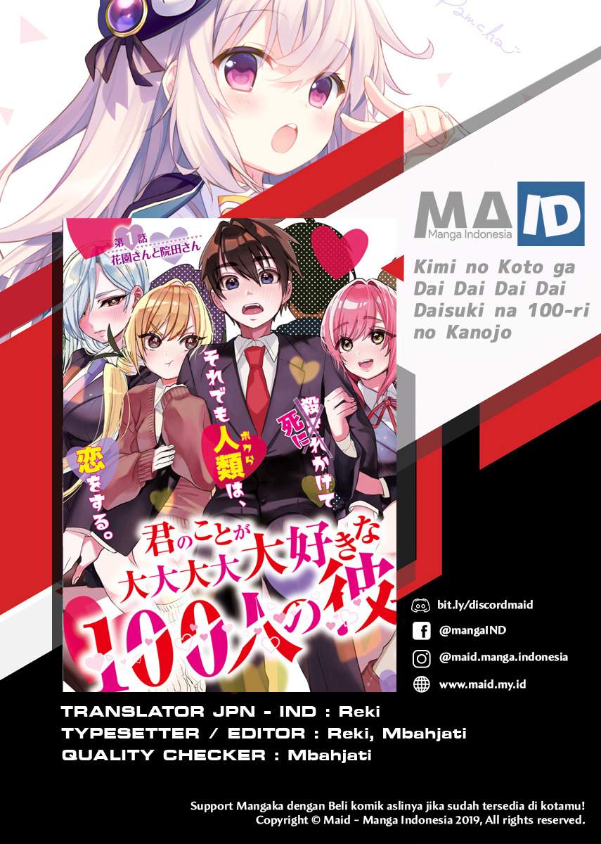 Kimi no Koto ga Dai Dai Dai Dai Daisuki na 100-ri no Kanojo Chapter 05 Bahasa Indonesia